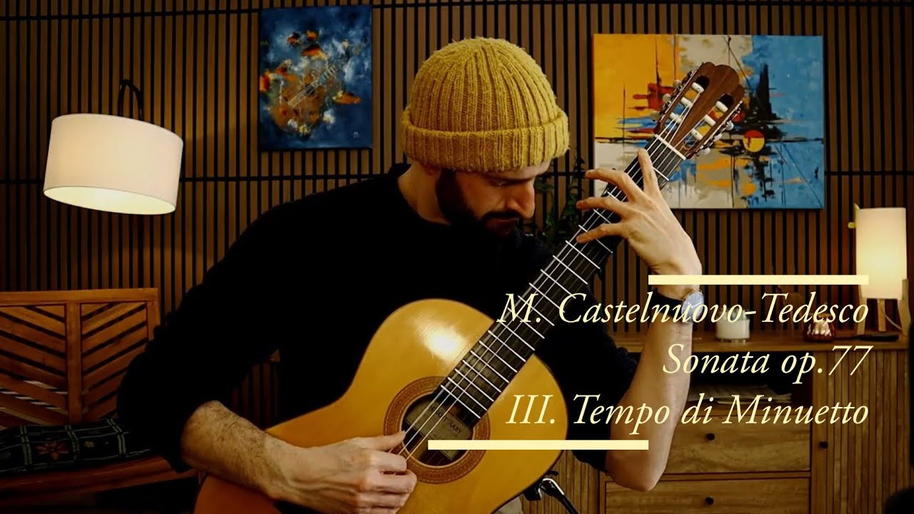 Sonata op.77 ''Omaggio a Boccherini'' - 3eme mouvement | Mario  Castelnuovo-Tedesco
