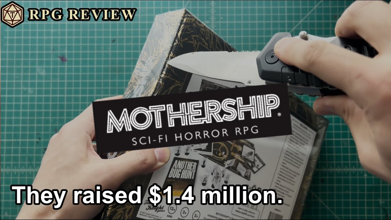 Is Mothership 1e the best Alien RPG? - RPG Review