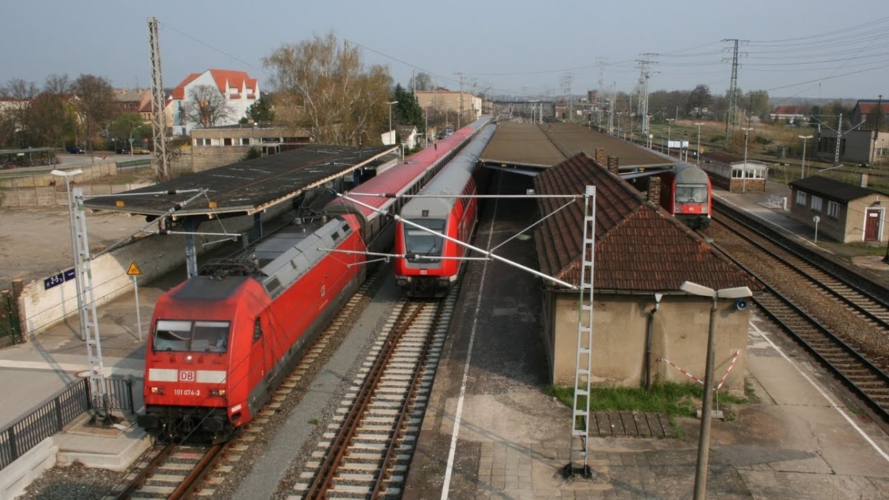 Eisenbahnkreuz im Nirgendwo: Turmbahnhof Falkenberg (Elster)
