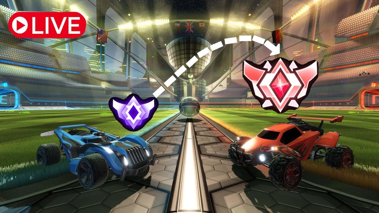 Rocket league Rank Grinds Going for Gc again