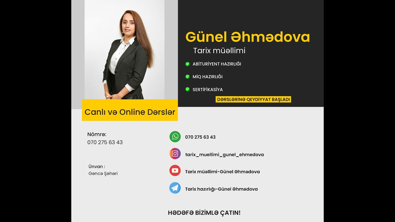 Azərbaycan Xalq Cümhuriyyətinin xarici siyasəti və süqutu #AXC #onlinetehsil #tarix #miq