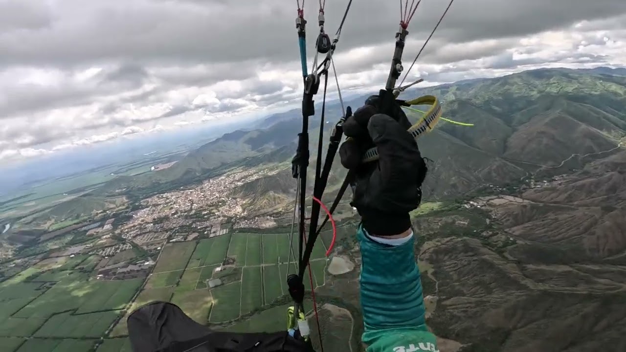 Paragliding Roldanillo Colombia Desember 2024