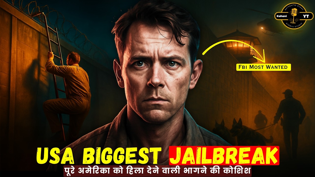 AMERICA BIGGEST JAILBREAK | कैसे? Maximum Security Prison से भागा कुख्यात कैदी | Kahani YT