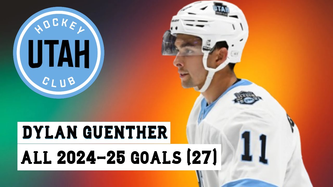 Dylan Guenther (#11) All 27 Goals of the 2024-25 NHL Season