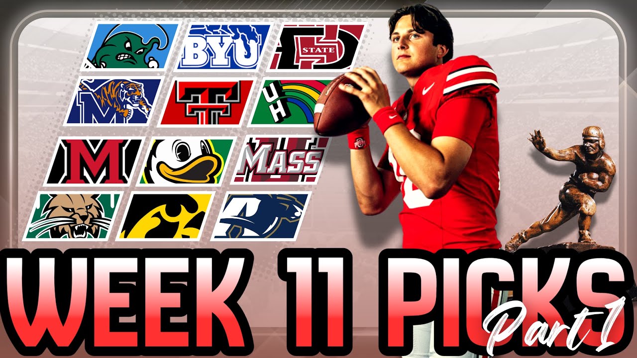 Week 11 College Football Picks & Market Predictions | Heisman | Futures| Best Bets | CFB900