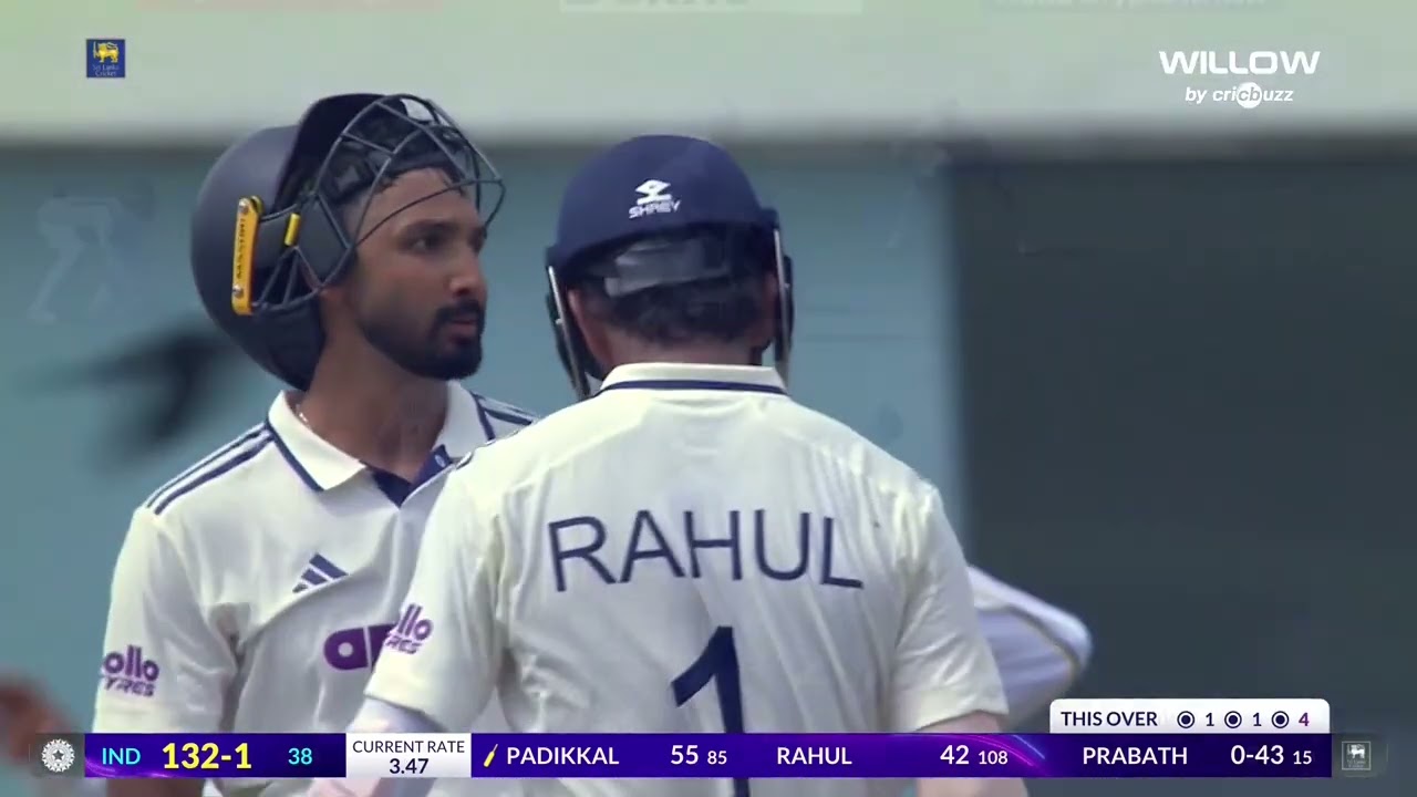 Devdutt Padikkal &mdash; 131 of pure class! 🇮🇳🔥 Maiden Test century against Sri Lanka. 👑🏏#DevduttPadikkal 
