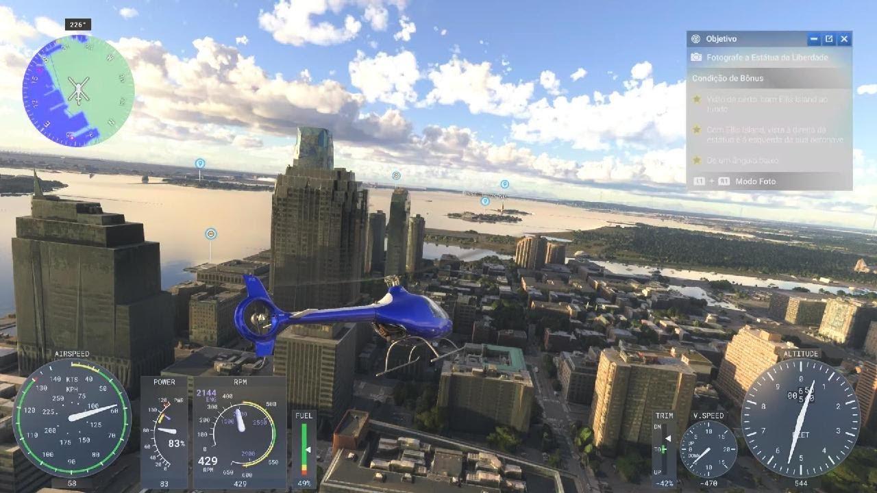 Explorando nova york fs2024 ps5 slim