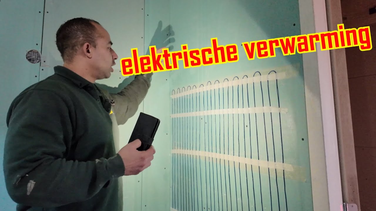 Elektrische vloerverwarming aanleggen Tiny House Alma Techniek