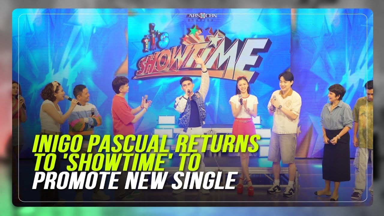 Inigo Pascual returns to 'Showtime' to promote new single | ABS-CBN News