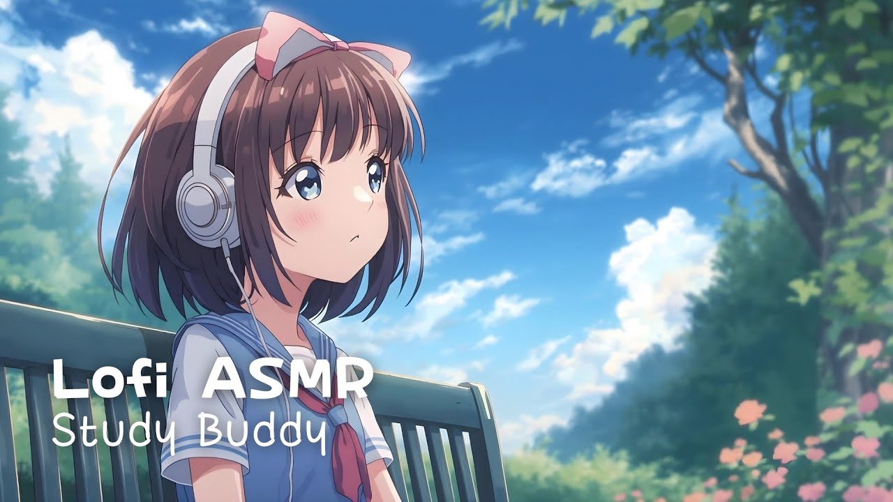 Inner Dialogue 🌿 Lofi Chillhop Study Beats with ASMR Whisper | Calm Day Reading & Relaxed Focus