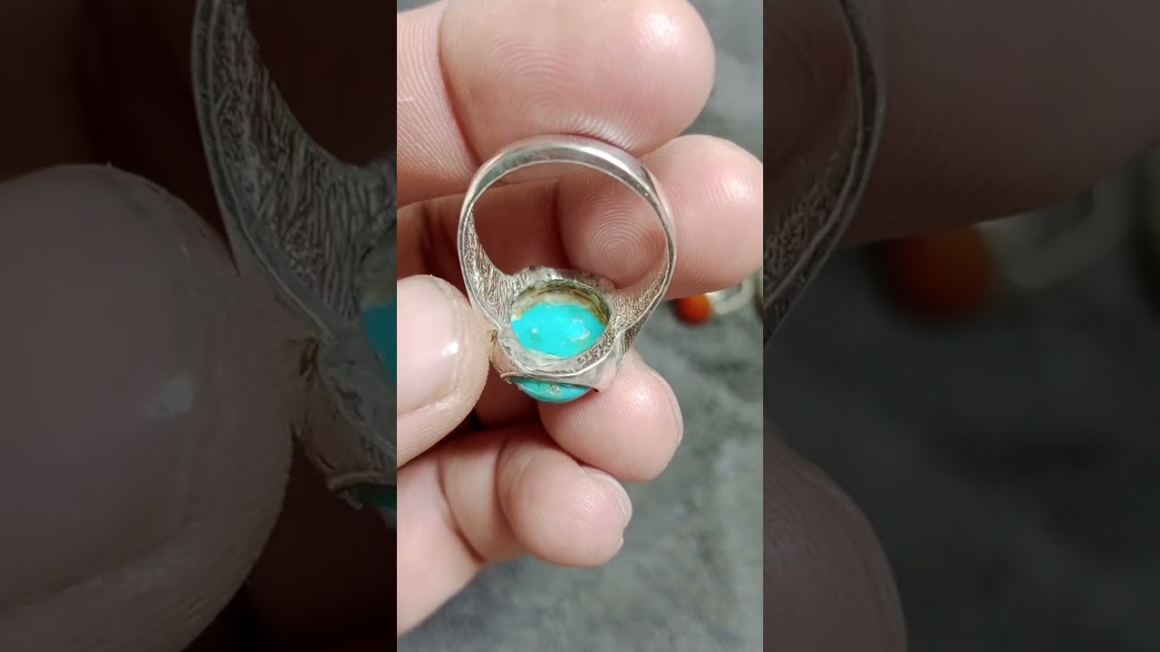Special silver ring#gemstone 03218910568 