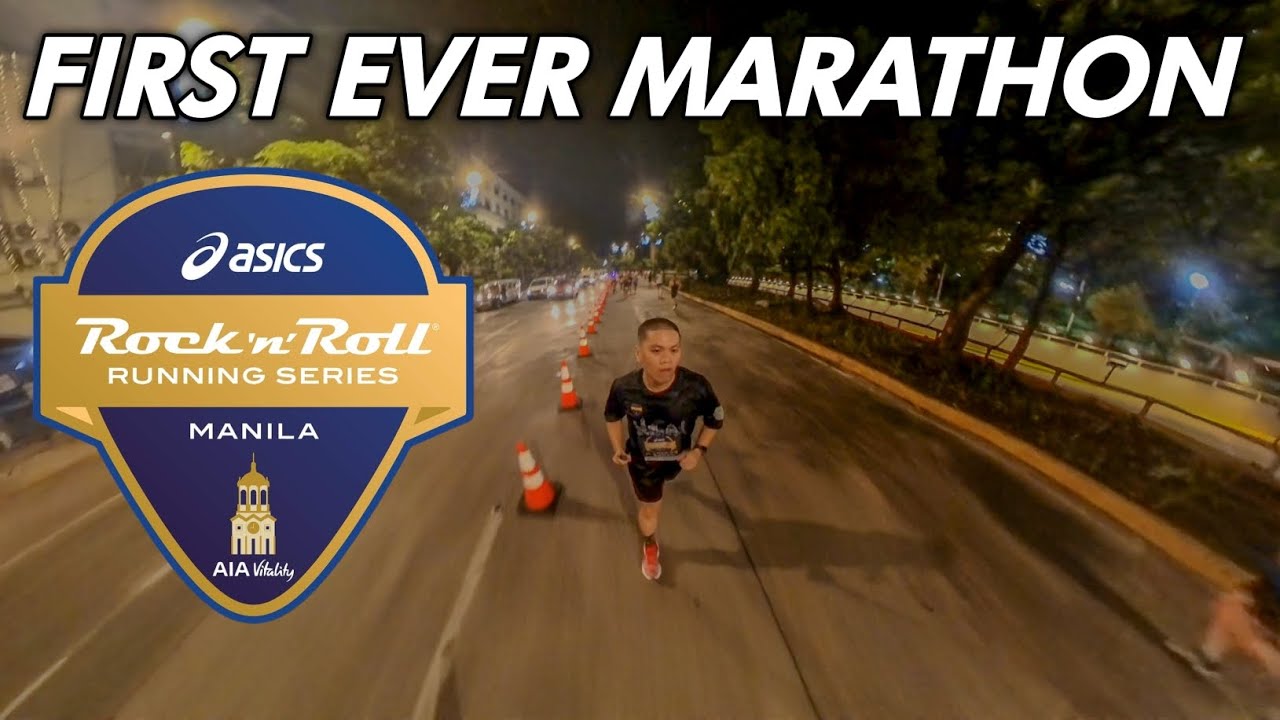MY FIRST FULL MARATHON (42KM) EXPERIENCE | ASICS ROCK N ROLL RUNNING SERIES MANILA 2023 - VLOG# 186