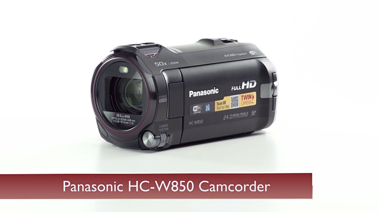 Panasonic HC-W850 Camcorder