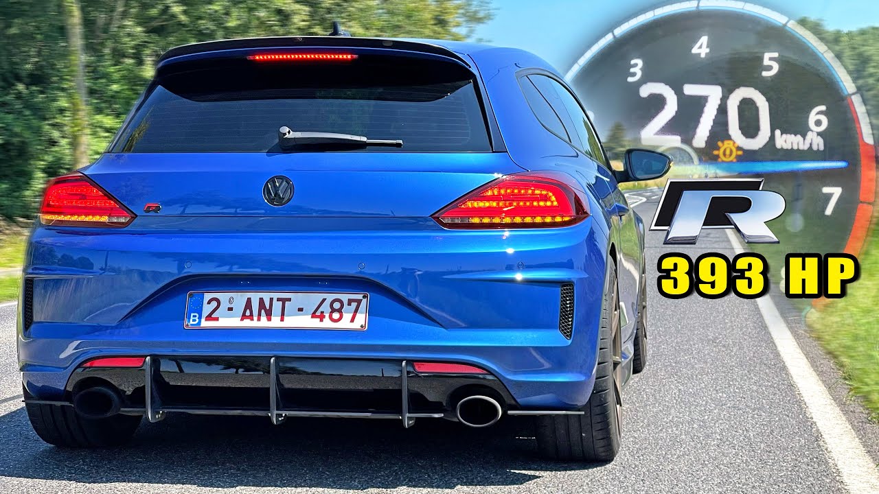 393HP VW Scirocco R | 100-200 TOP SPEED POV & SOUND