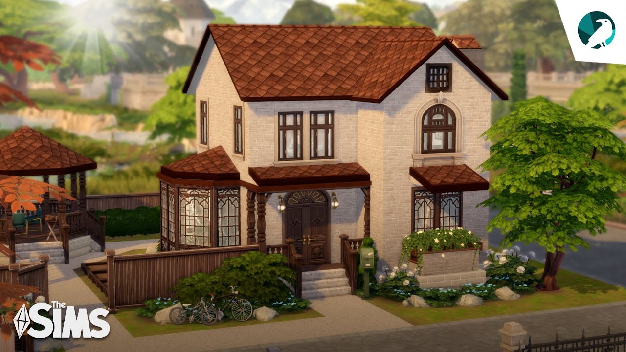 Ravenwood Family House 🐦‍⬛  || Ambient Lo-fi Music || The Sims 4: Speed Build