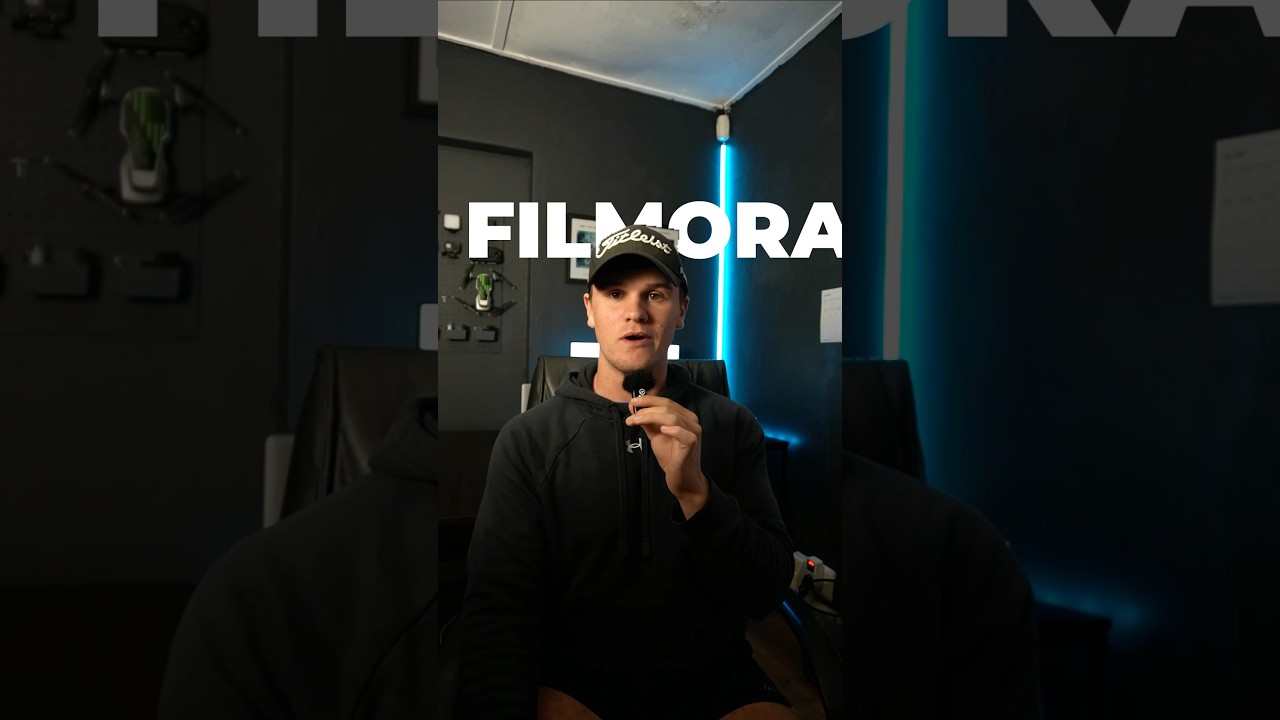 Размещение текста за объектом в руководстве Filmora #filmora14