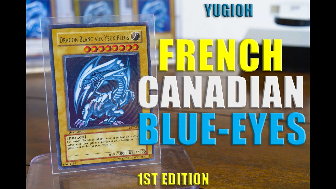 ONE OF THE RAREST BLUE-EYES WHITE DRAGONS