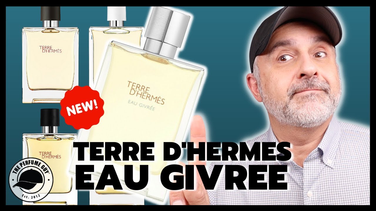 NEW Hermes TERRE D'HERMES EAU GIVREE Anticipation + All 4 Terre D'Hermes Fragrances