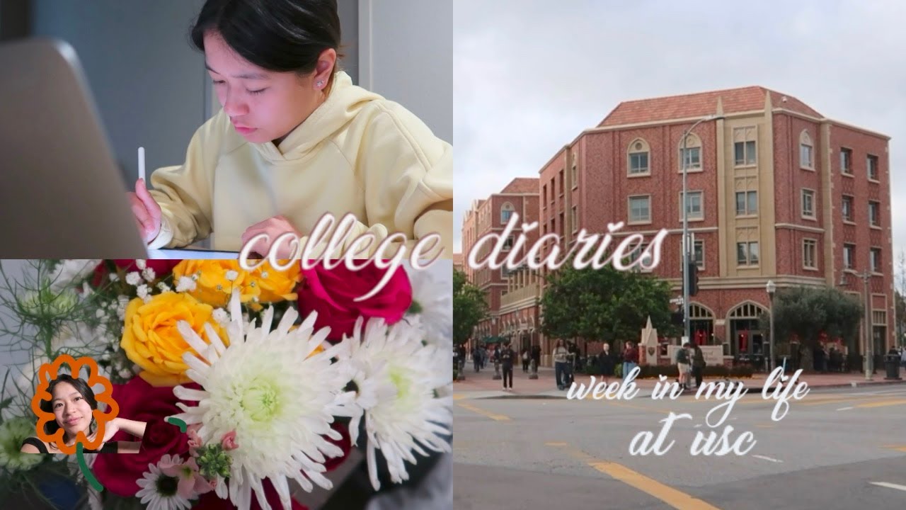 college diaries | a week in my life at usc ⋆⭒˚.⋆