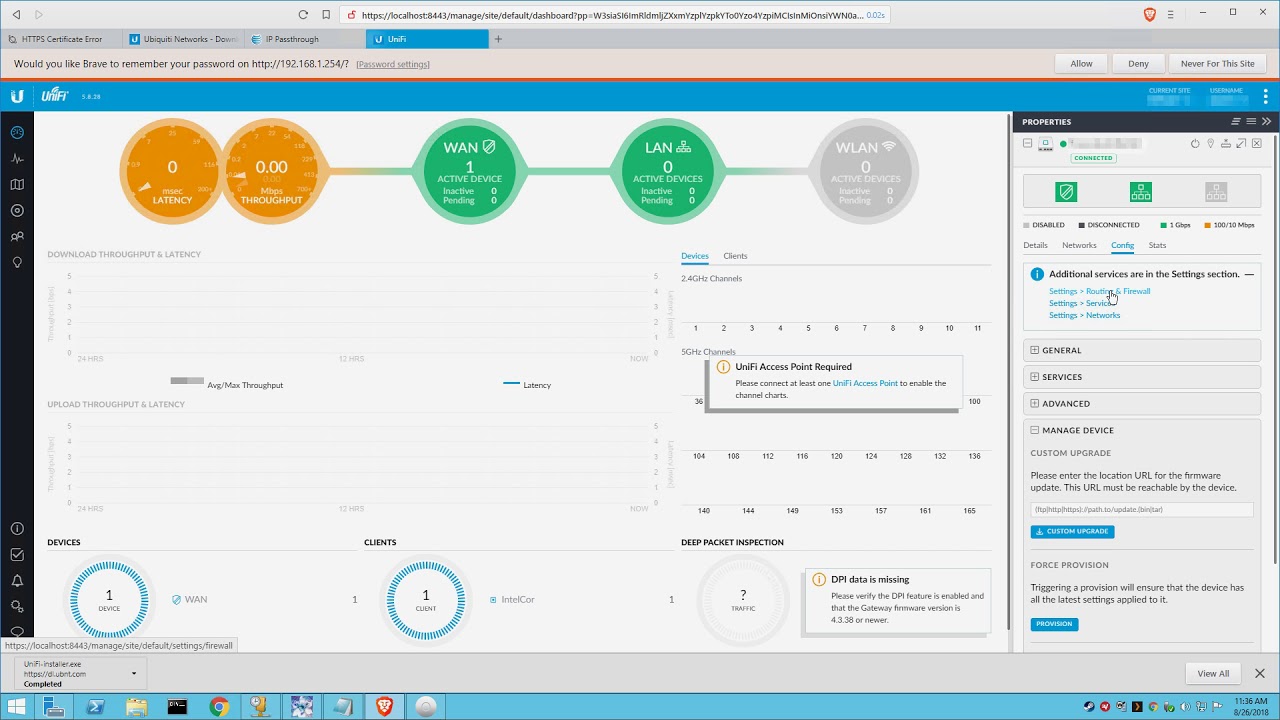 AT&T IP Passthrough mode with Ubiquiti Unifi Security Gateway