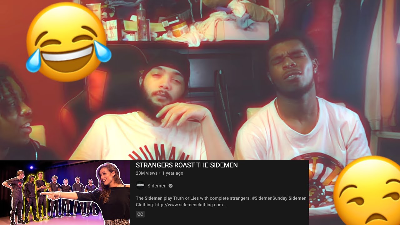 SENT IT TO THE GROUPCHAT 🤨 AND IT GOT LEAKED 💀 | AMERICANS REACT TO STRANGERS ROAST THE SIDEMEN
