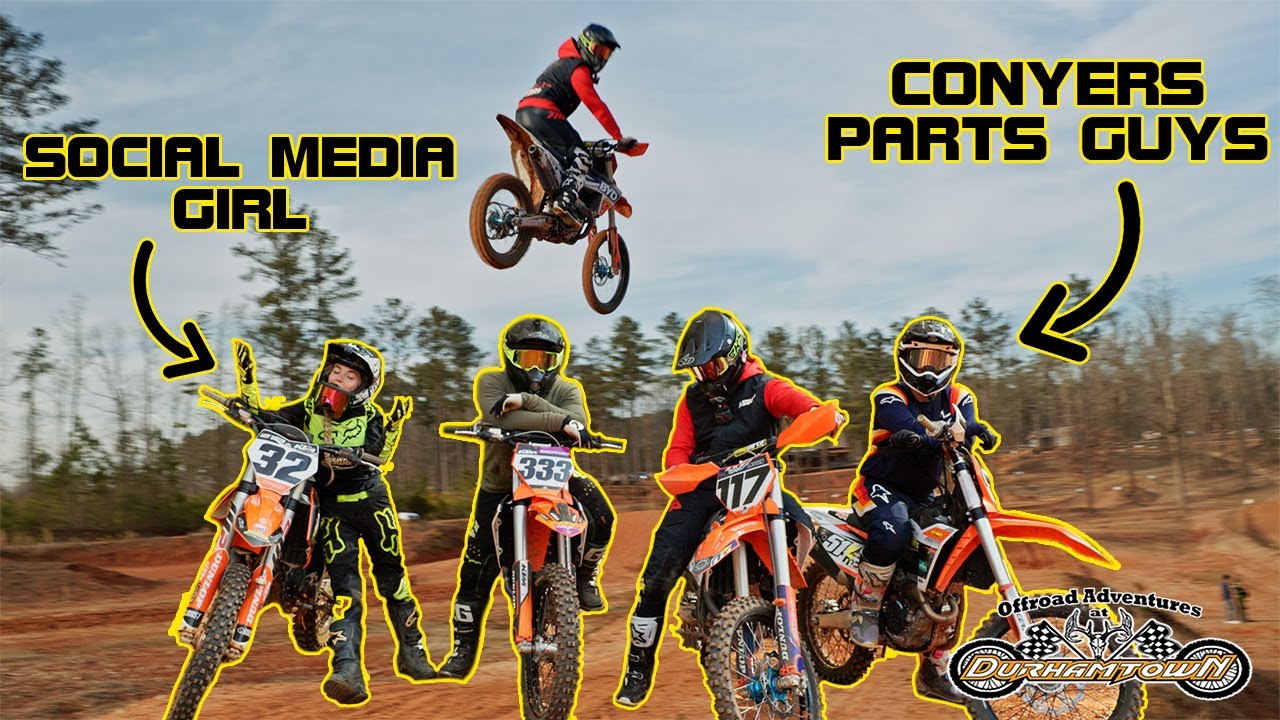 MX SHOWDOWN at Durhamtown | Media VS Parts | Mountain Motorsports
