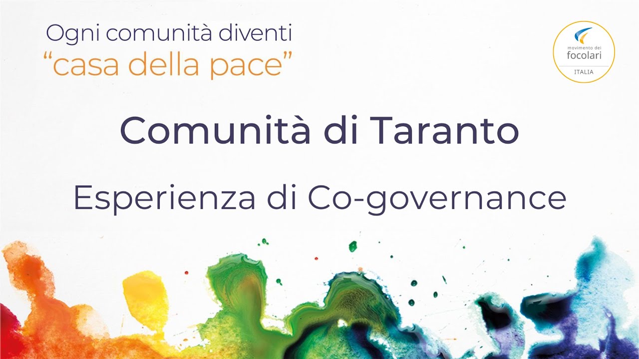 Esperienza Comunità di Taranto - Co-governance