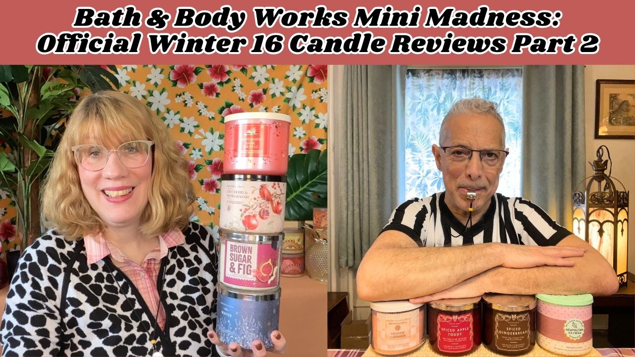 Bath & Body Works Mini Madness: Official Winter 16 Candle Reviews Part 2