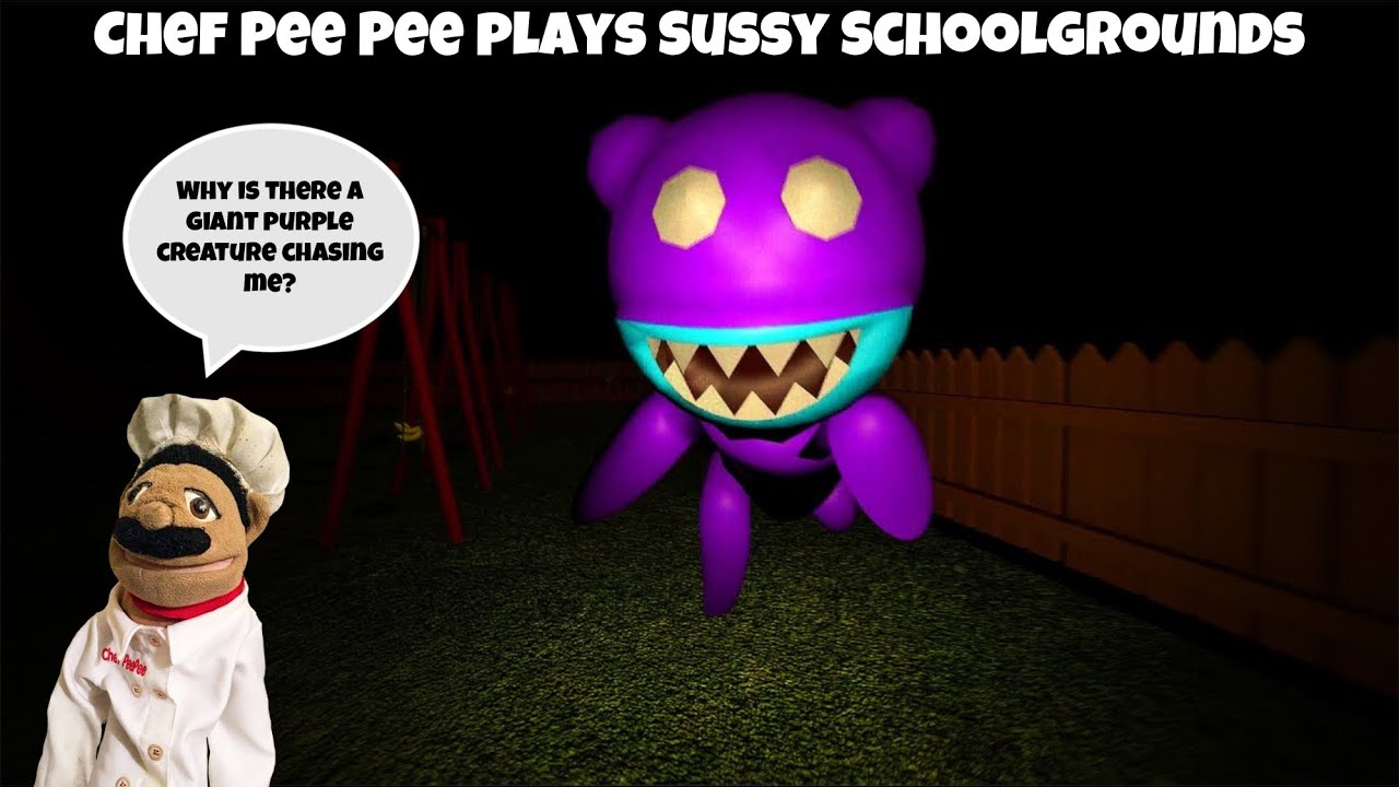 Фильм CPPP: Шеф Пи-Пи играет в Sussy Schoolgrounds!