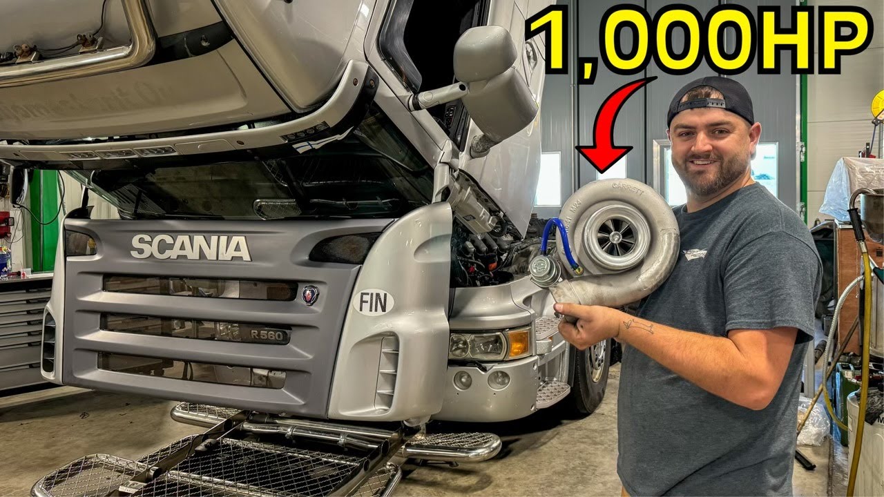 MASSIVE Turbo and Injector Upgrade for My Scania! SUPER POWERED!