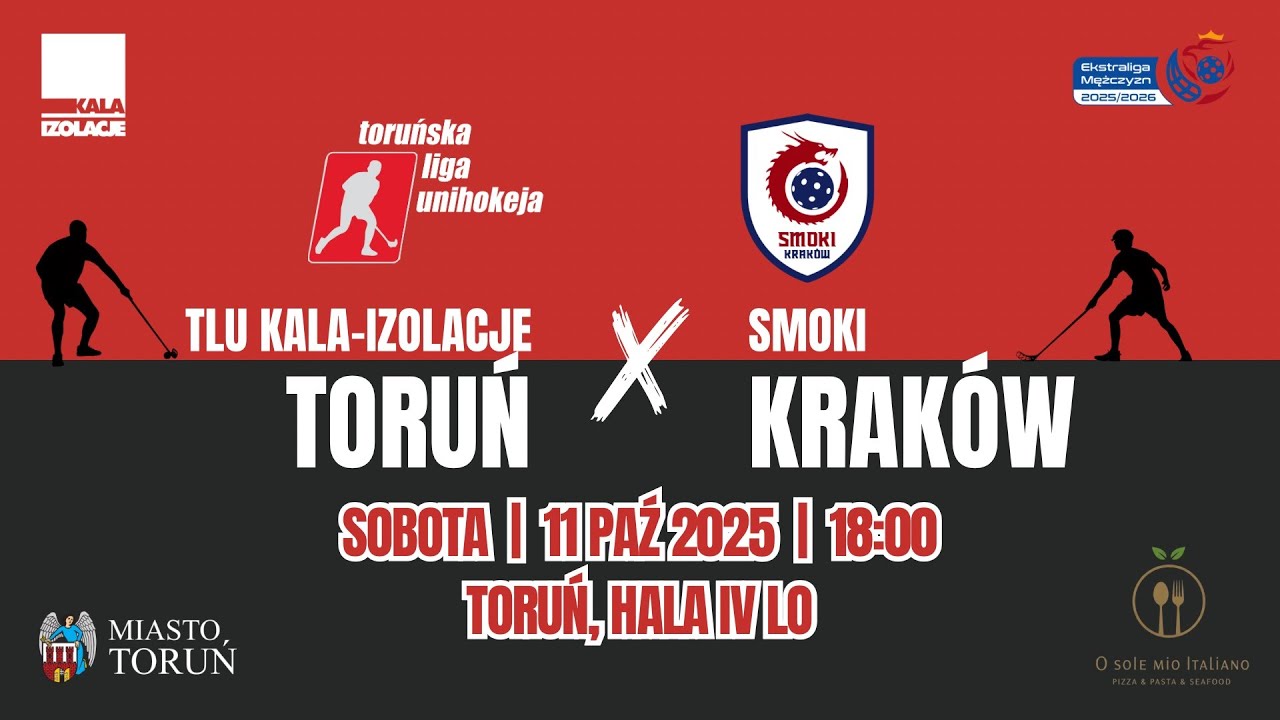 TLU Kala - Izolacje Toruń VS Smoki Krak&oacute;w - Ekstraliga Mężczyzn 2025/2026