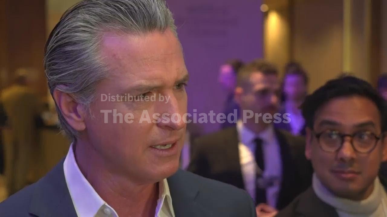 California Governor Newsom slams Europe's response to Trump
