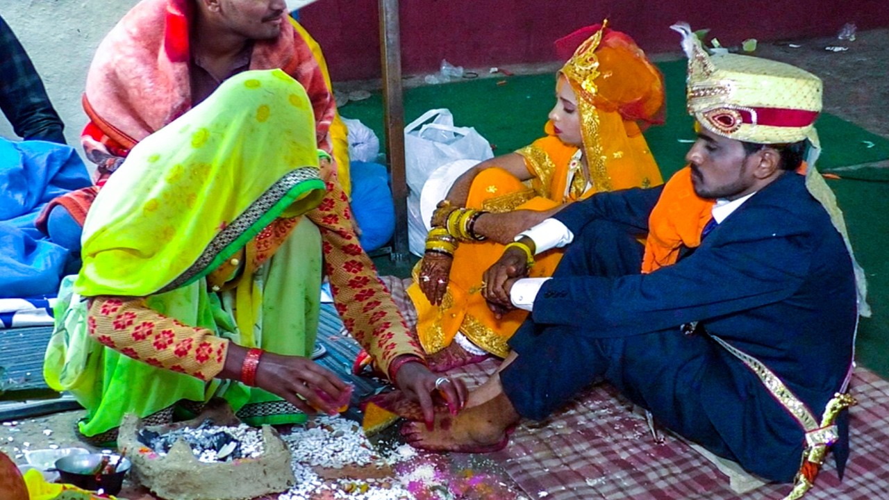 Indian Bagheli Shadi Narendra Weds Pooja Ka Vivah Kanyadan & Vidai Ki Rasam #weddingvideo