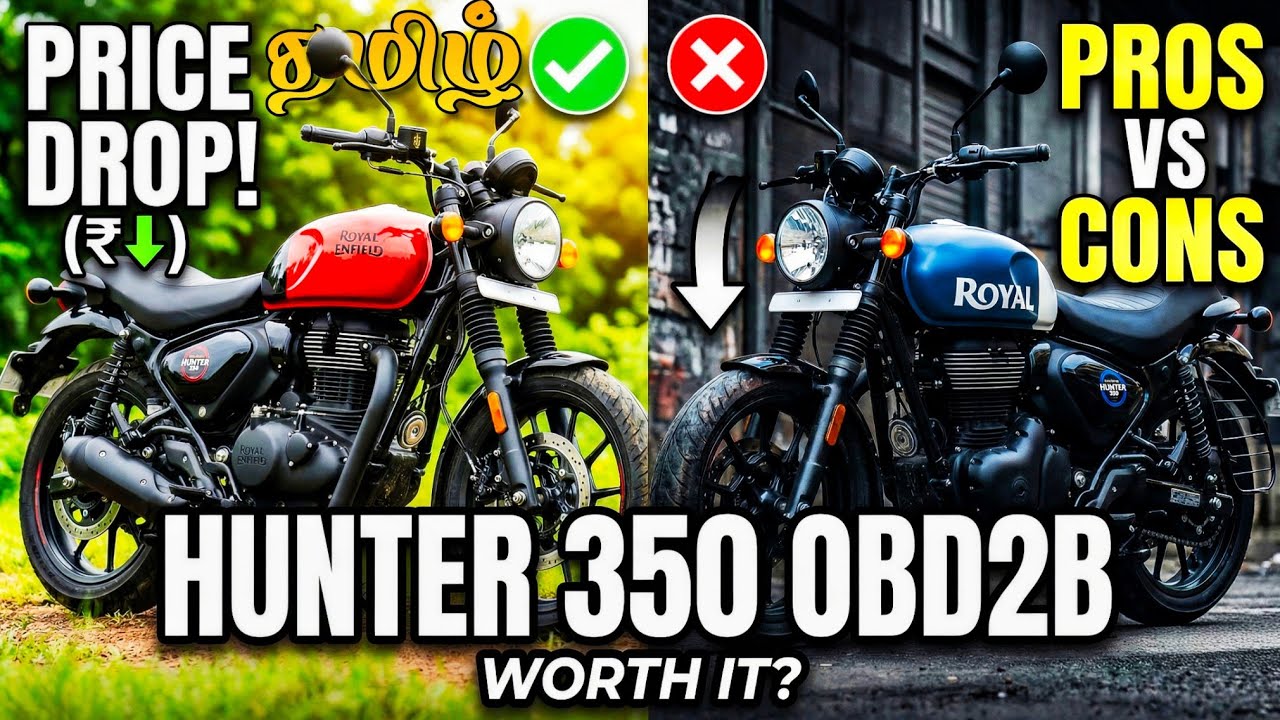 HUGE PRICE DROP! Royal Enfield Hunter 350 OBD2B Review | Pros vs Cons | Worth Buying in 2025?