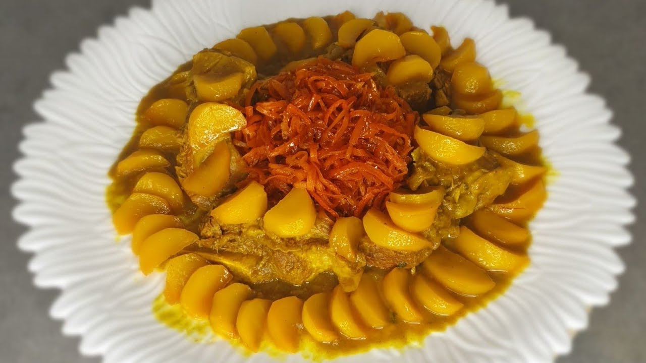 طاجين اللحم باللفت وخيزو معسلين شهوة منهم