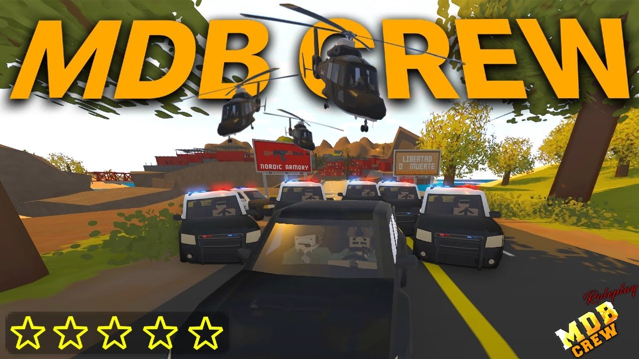Escaping the Police in MDB Crew Roleplay | Unturned Roleplay