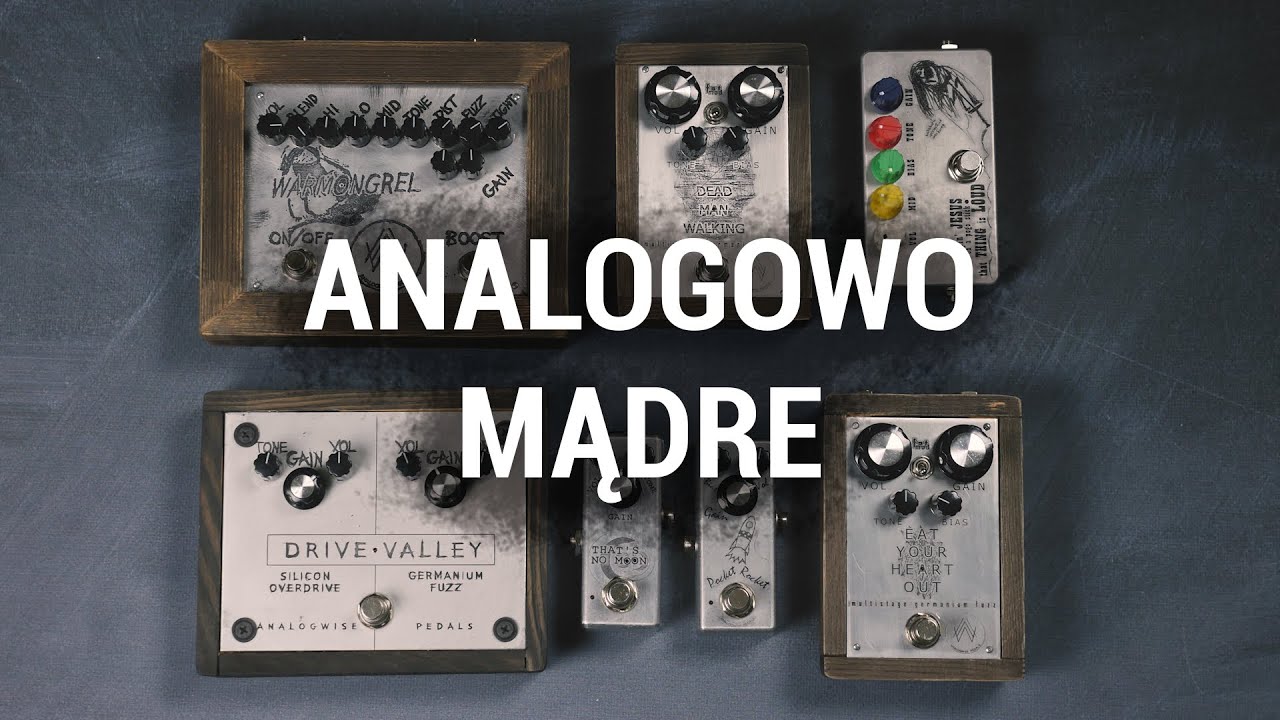 🎸Analogwise Pedals - polskie, ekologiczne efekty gitarowe