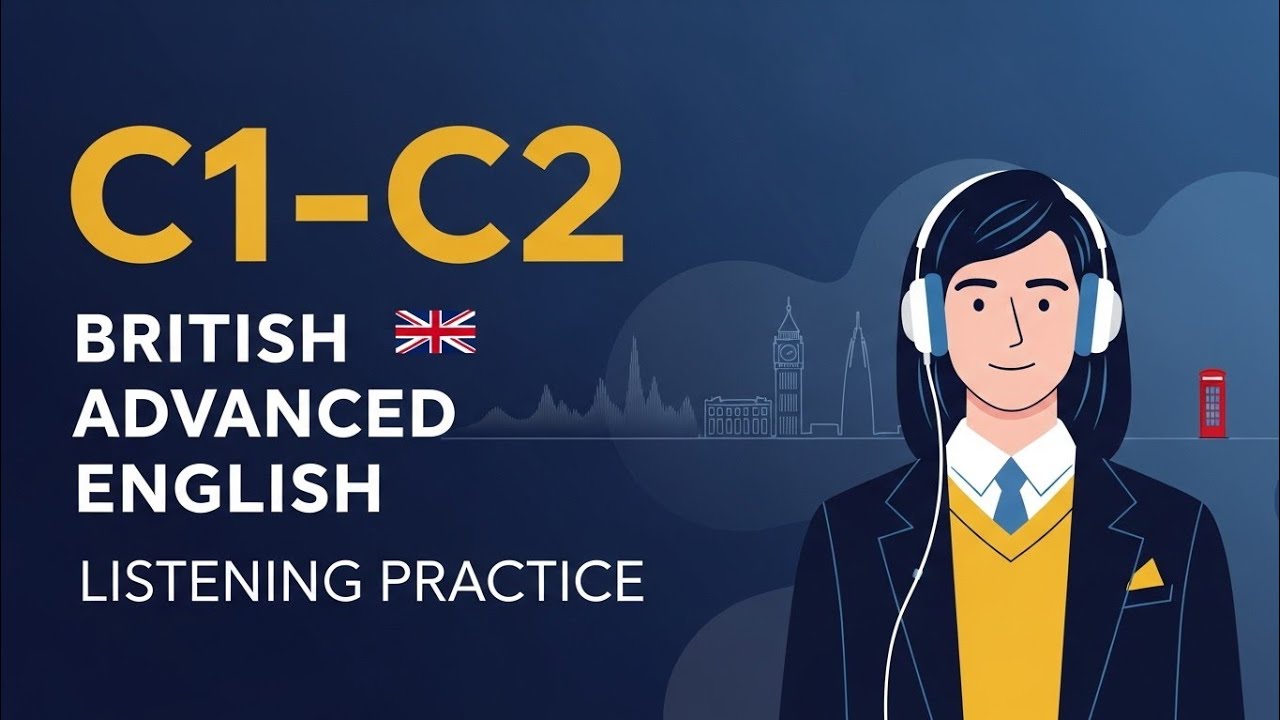 🎧 C1&ndash;C2 British Advanced English Listening Practice | Native-Level Conversations