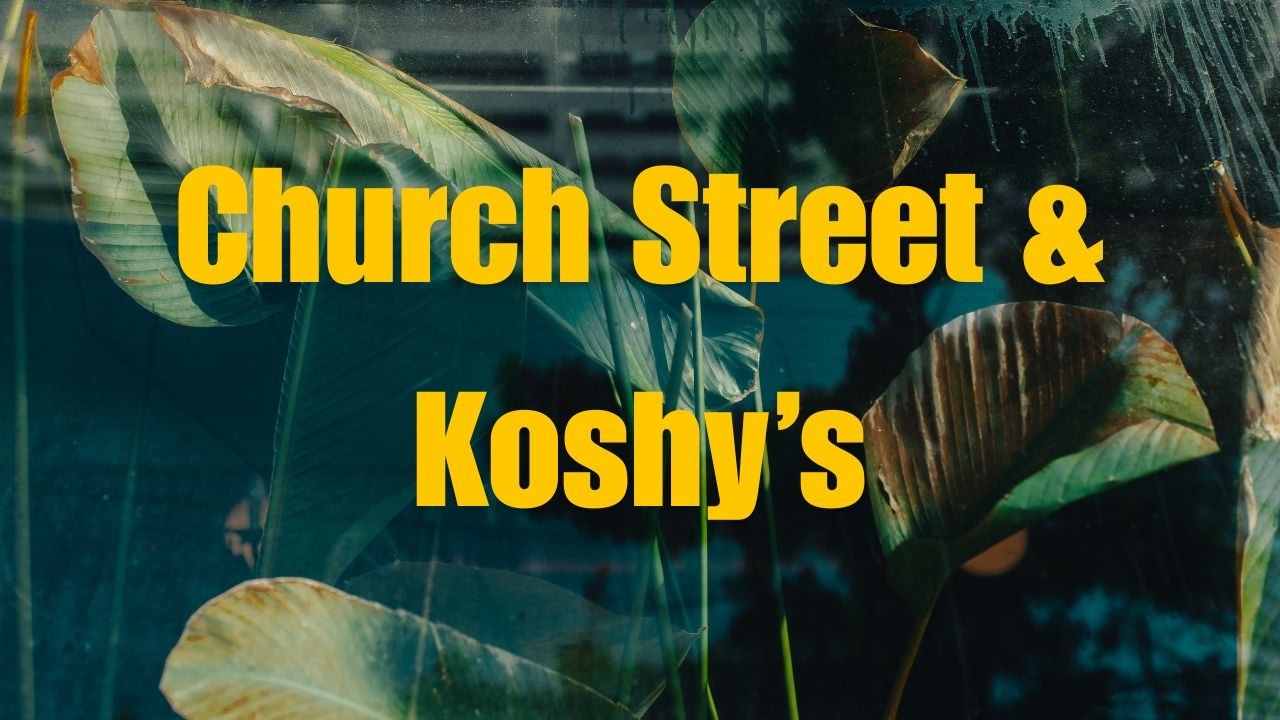 Church Street & Koshy’s Bangalore
