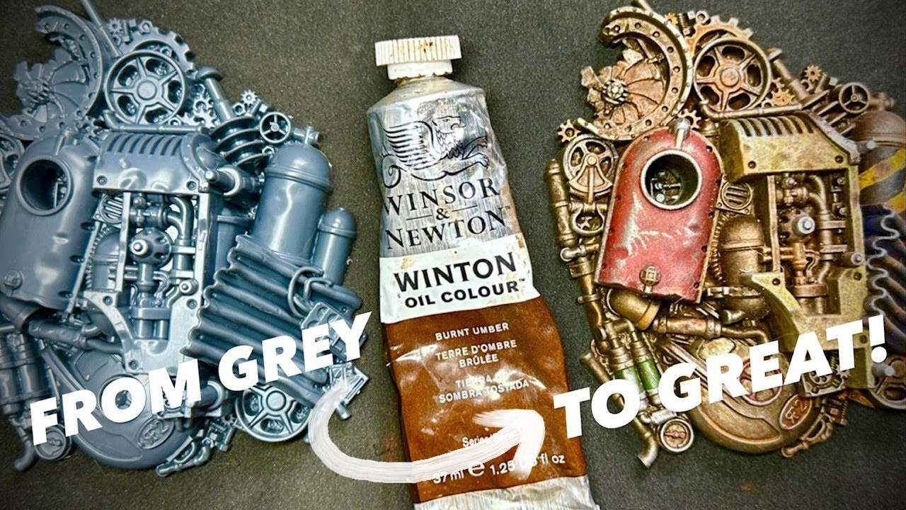 SLAY THAT GREY! Paint Any Piece of Scenery Within Minutes! (Warhammer40k, Necromunda, Kill team)