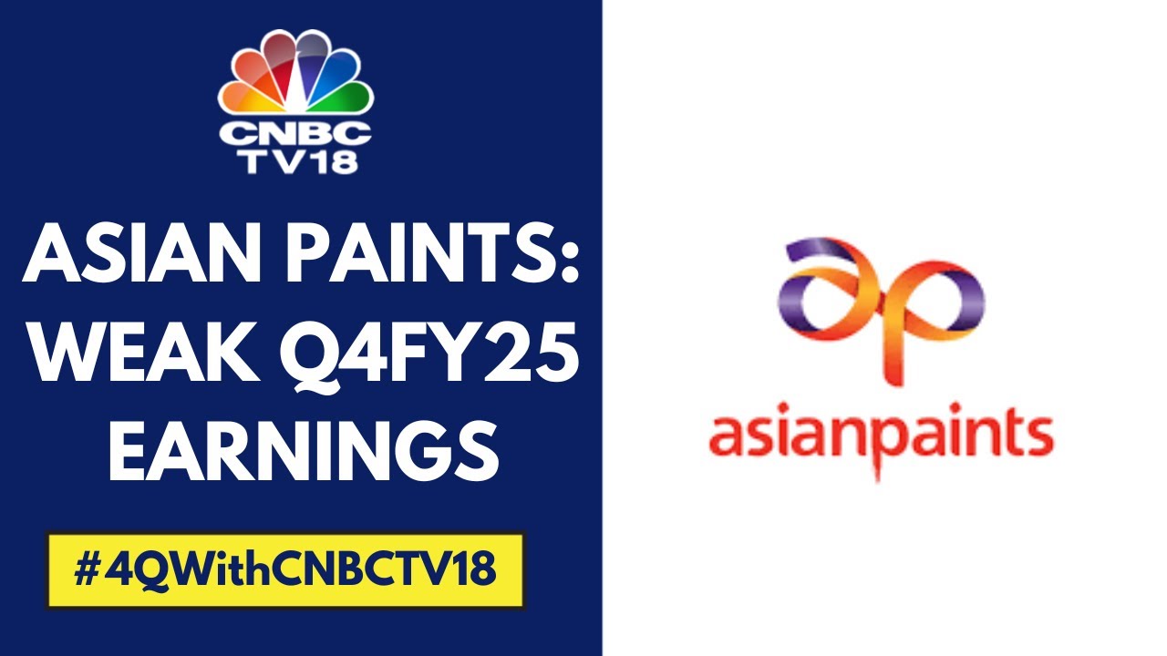 Asian Paints Posts A Weak Q4 ; Revenue, EBITDA Margin & Net Profit Miss Estimates | CNBC TV18