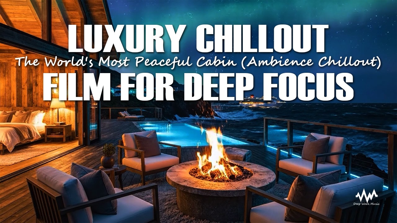 Luxury Chillout Film for Deep Focus | The World's Most Peaceful Cabin (Ambience Chillout)