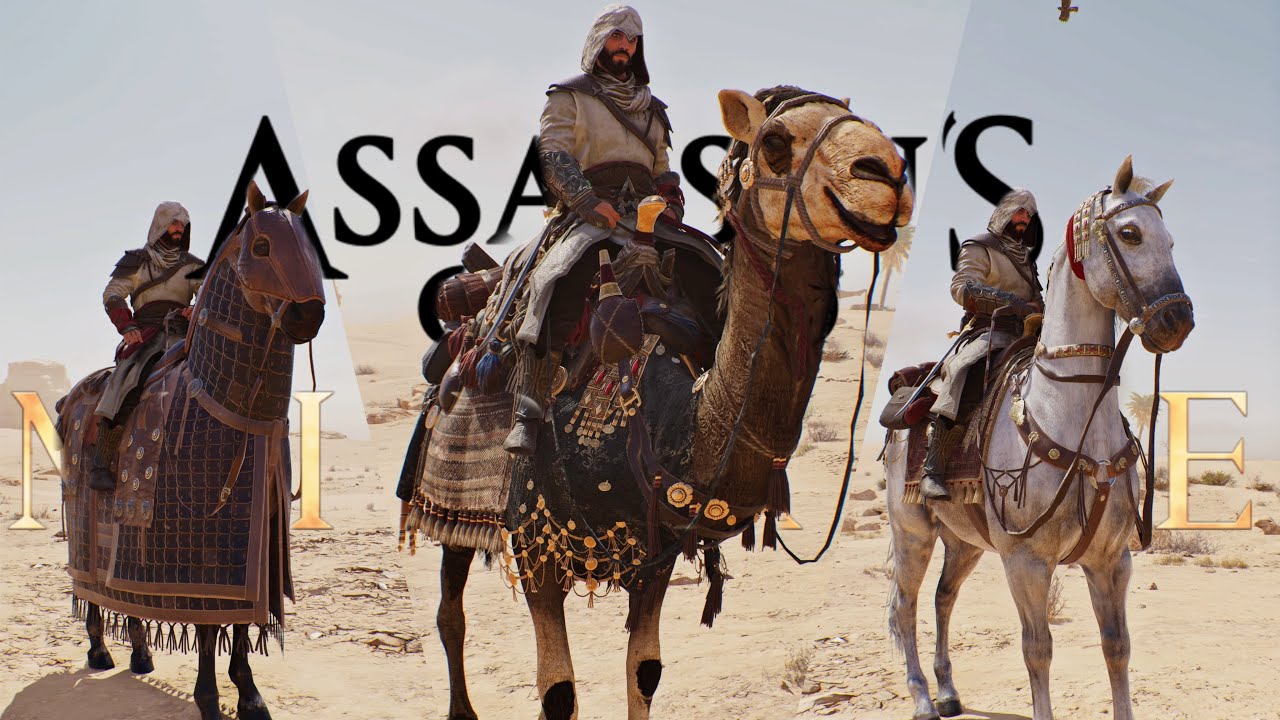 Assassin’s Creed Mirage | All Mounts Showcase