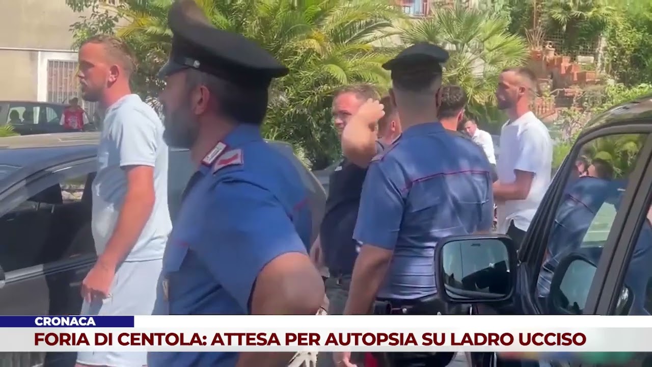 CRONACA. FORIA DI CENTOLA: ATTESA PER AUTOPSIA SU LADRO UCCISO