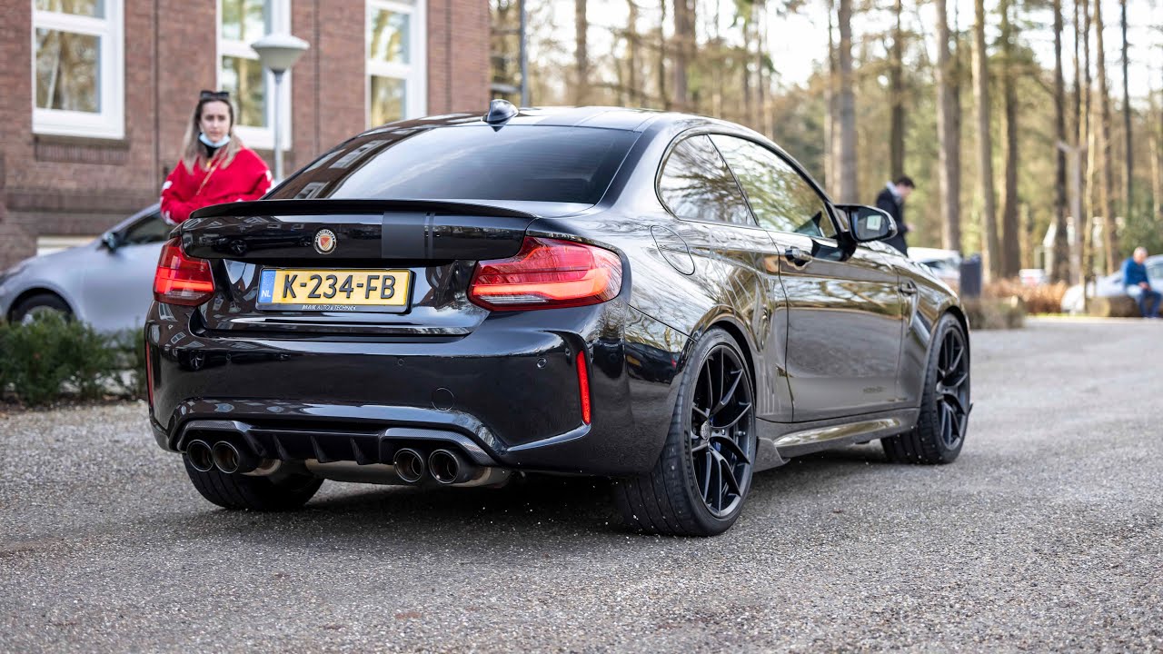 Manhart MH2 550 BMW M2 Competition with Active Autowerke Equal Length Exhaust - LOUD Accelerations