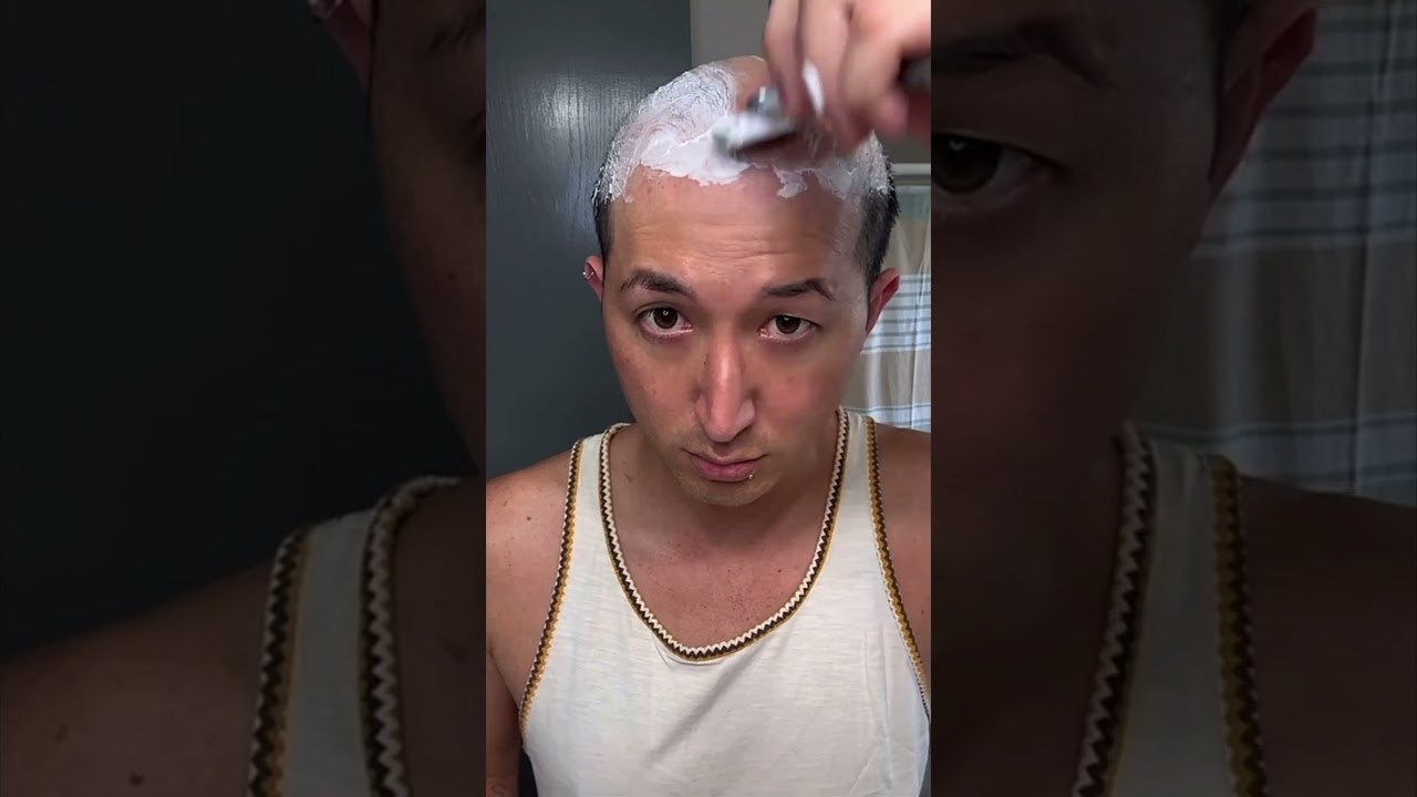 How I Reattach My Hair System #lordhair #hair #hairsystem #shorts