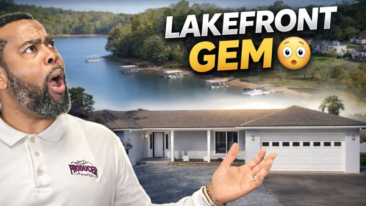 Lake Hartwell Waterfront Home Tour | 310 Green Hill Drive Anderson SC | Big Water Views