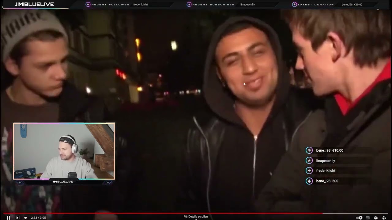 Jimi Blue reaction auf Film Gangs, Viva live. Cringe Modus an. Mit Jannis, Emilia und Jan Köppen