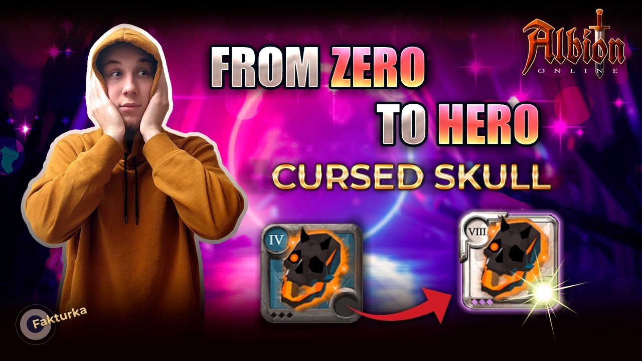FROM 4.0 TO 8.3 CURSED SKULL. WAS THAT EASY?🦅Albion Online PVP