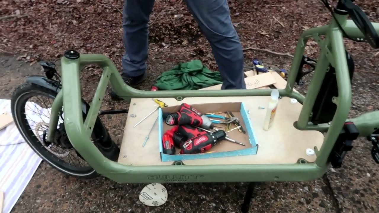 How We Add The Cargo Bike Sides